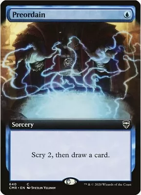 1x EXTENDED ART Preordain - NM English • $4.47