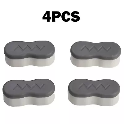 4 Pcs Toilet Seat Buffers For Most Toilet Seats ABS Bumpers Strong Adhesive • $18.82