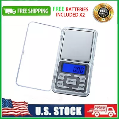 Portable Mini Digital Scale 200g-0.01g Jewelry Pocket Balance Weight Gram LCD • $6.99