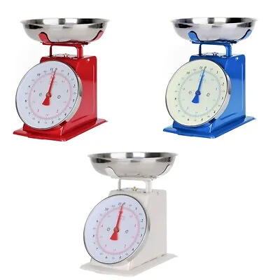 £9.99 • Buy Weighting Scales Retro Kitchen Traditional Vintage Kitchen 5kg Mechanical UK