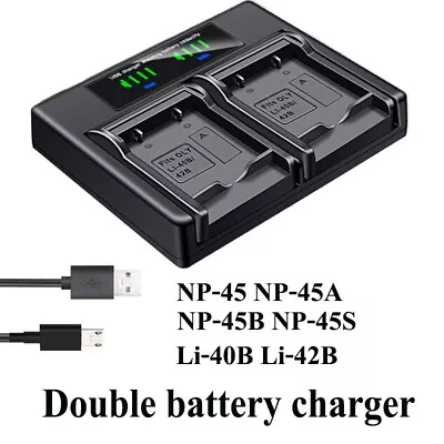 USB Battery Charger For OLYMPUS Tough 3000 770SW TG-310 320 VG-165 180 VH-210 • $10.99