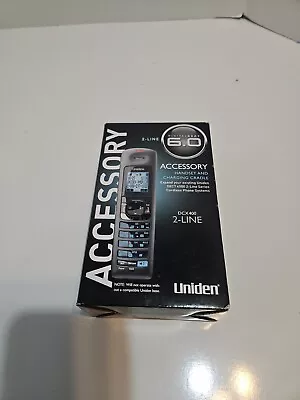 Uniden DCX400 2 Line Cordless Phone W/ Extra Charging Cradle & AC Adapter NEW • $80