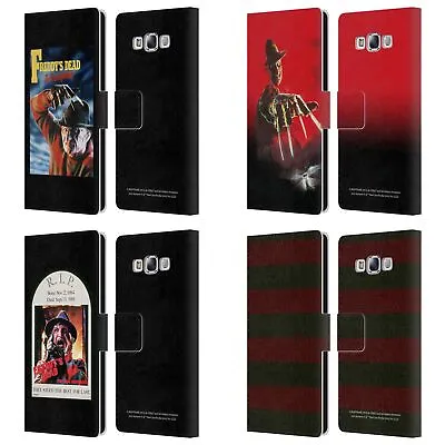 A Nightmare On Elm Street: Freddy's Dead Graphics Leather Book Case Samsung 3 • £17.95