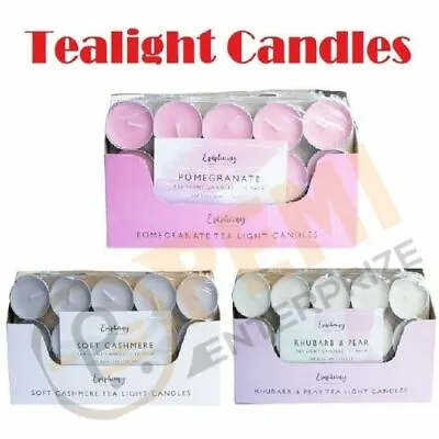 Fragrance Candles Tealight Coloured Scented Tea Lights 4 Hours Of Burning Time • £3.20