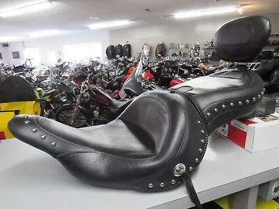 Kawasaki Vaquero Vulcan 1700 Standard Mustang Seat 79687 Studded Backrest • $500