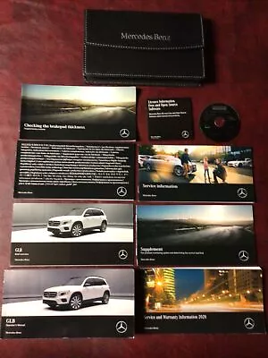 2020 20 Mercedes Glb Owners Manual Books Ref Maint E-disc Guide Case All Models • $25.75