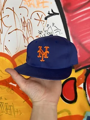 Vintage Nos Mlb New York Mets Snapback Hat  • $24