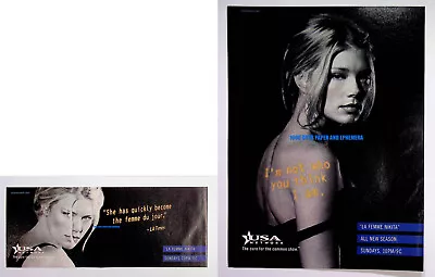 La Femme Nikita USA Network TV Channel 1998 Print Magazine Ad Poster ADVERT • $10.99