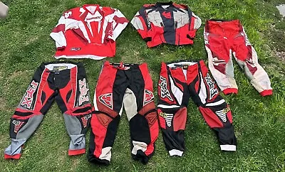 Motocross Racing Pants & Jersey Lot (4 Pants 2 Jerseys) • $20.50