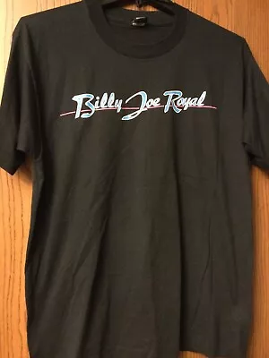 Billy Joe Royal - Black Shirt.  Screen Stars.   XL. • $75