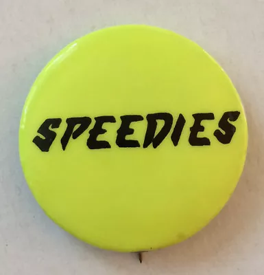 RARE Vintage 1979 THE SPEEDIES Pin Button Badge NY Band Promo Gregory Crewdson • $30.95