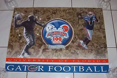 Florida Gators 2006 100 Years Commemorative Poster Rare  • $17.99