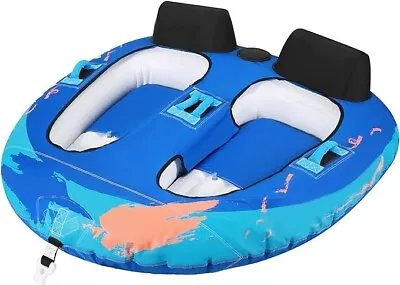 Towable Tube For Boating 2 Rider - Blue • $139.99