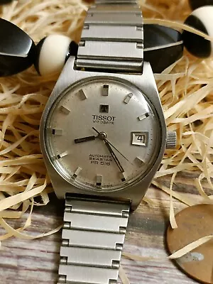 Authentic Tissot Visodate Automatic Seastar Pr 516 Men's Date Vintage Watch • $314.10