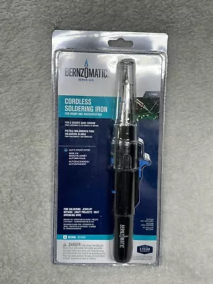 BERNZOMATIC CORDLESS SOLDERING IRON ~ Micro Butane Hobby Crafts ST500 NEW • $24.99