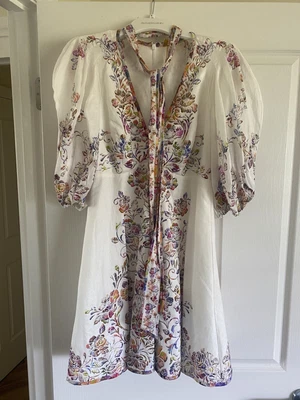 $395 • Buy Zimmermann Prima Day Mini Dress BNWT Size 1