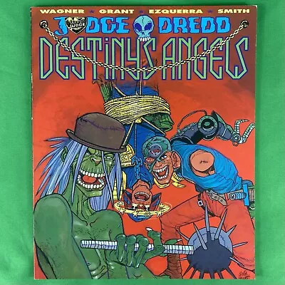 Judge Dredd Destiny's Angels John Wagner & Alan Grant 1990 Titan Books • $8.96