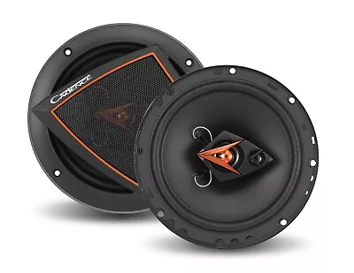 CADENCE 3-Way Speakers 6.5  Car Audio IQ653 250W 4 Ohm Replacement W. Gril Pair • $38.01