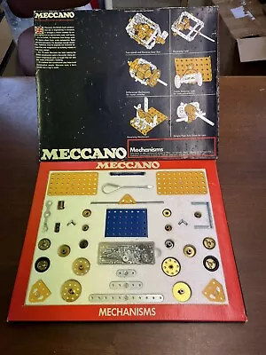 Vintage Meccano Mechanisms Set 1972100% Complete In Original Box With Manual • £78.50