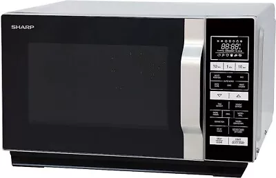 Sharp R-860SLM 25L Flatbed 900W Combination Microwave Oven • £129.99