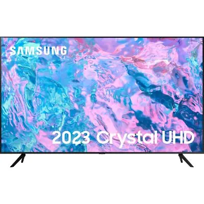 Samsung UE50CU7100 50 Inch LED 4K Ultra HD Smart TV Bluetooth WiFi • £366