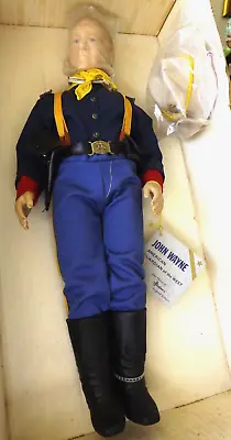 Vintage Effanbee Doll John Wayne Legend Series American  Guardian Of The West  • $78