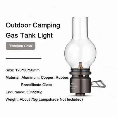 Portable Energy Saving Camping Gas Light Mini Candle Lamp Outdoor Tent Lantern • $47.99