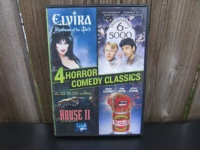 Return Killer Tomatoes/House 2/Elvira/Transylvania 6-5000 (DVD) Horror Comedy • $18