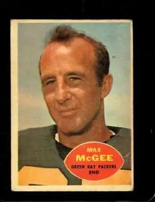 1960 Topps #55 Max Mcgee Good Packers *x97783 • $5.50