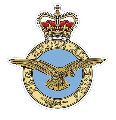 Royal Air Force (SK28) Waterproof Vinyl Stickers Decal RAF • £2.69