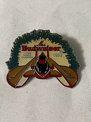 Miss Budweiser Hydro Boat 1993 Pin Hat 13 Time World Champion • $14.99