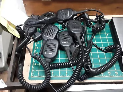 Large Lot Of Motorola Police Radio Microphones • $42.03