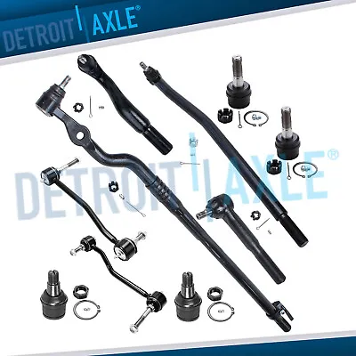 10pc Front Drag Link Tie Rod Ball Joints Ford Excursion F-250 Super Duty 4WD • $159.79