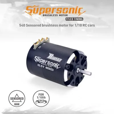 SURPASS HOBBY Supersonic 540 Sensored Brushless Motor ø3.175mm For 1/10 RC Car • £46.06