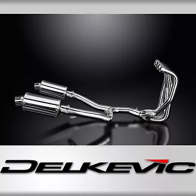 Kawasaki Zzr1100c/d 1990-2001 4 Into 2 225mm Oval Stainless Exhaust System • $799.95