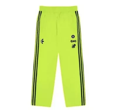 🔥Adidas Bored Ape Yacht Club Punks Neon Yellow Track Pants Men’s Small NWT New • $39.99