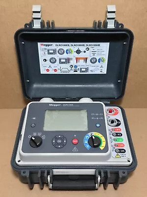 New Megger DLRO100X DLRO100XB Digital Low Resistance Micro-Ohmmeter DLRO 100 • $7199.99