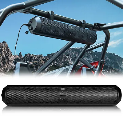 $236.02 • Buy 28'' UTV Sound Bar Speaker Audio System Bluetooth For Polaris RZR XP 1000 Can Am
