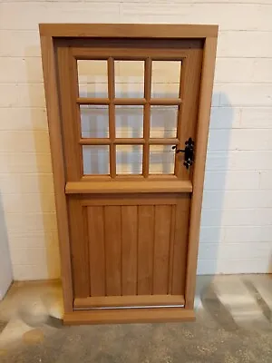 Solid Hardwood External Stable Door  Handcrafted  • £2000