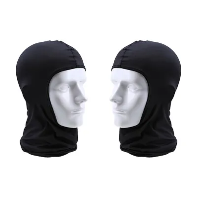 2 Pack Motorcycle Balaclava Full Face Mask Racing Neck Cover Protector Dirt Bike • $8.26