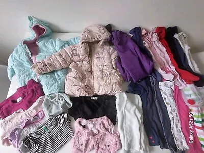 Baby Girl Clothes Bundle 3 12-18 Months Great Quality And Brands 25 Items • £15.99