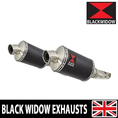 Z1000 Z1000SX 10-19 4-2 + Panniers Exhaust Silencers End Cans Oval BN23V • £259.99