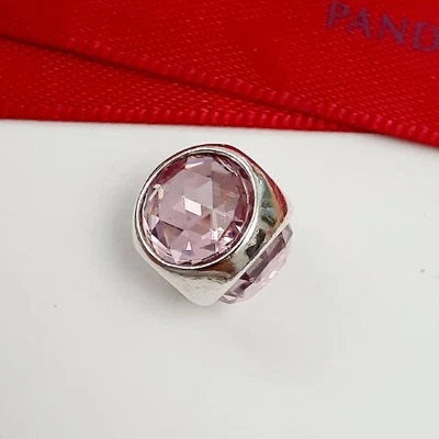 $44.10 • Buy NEW Authentic Genuine PANDORA Pink Radiant Droplet Charm - 792095PCZ RETIRED