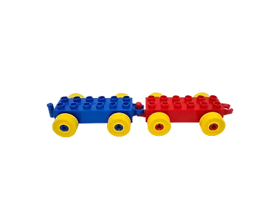 2 Lego® Duplo TRAIN Base 2 X 6 Yellow Wheels • $6.55