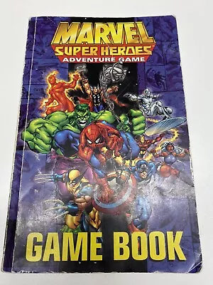 Marvel Super Heroes Adventure Game Book 1998 • $34
