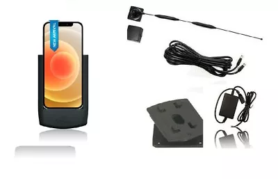 IPhone 12 12 Pro/max IPhone 12 Mini Car Cradle+ Ext Antenna IPhone 12 Car-kit  • £152.35