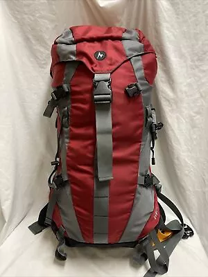 Marmot Biospan Eiger 36 Backpack Red Gray Hiking Camping Climbing Pack Frame • $54