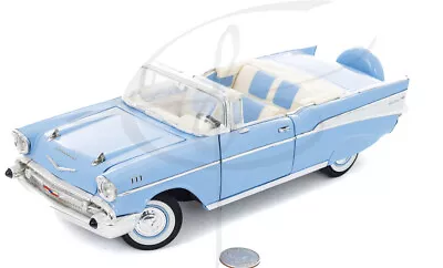 Vintage Roadlegends 1:18 Diecast Car 1957 Chevy Bel Air Convertable • $14.95