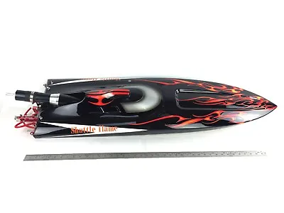 G30D 30CC Black Fiber Glass 65KM/H Gasoline Racing ARTR RC Boat W/ Radio System • $1471.11