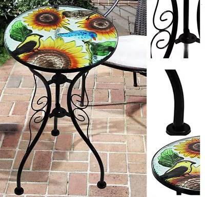 Outdoor Garden Table Small Patio Table - Drinks Coffee Table Porch UK • £27.93